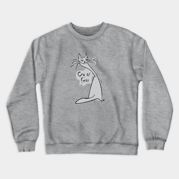 Street cat Crewneck Sweatshirt by RFJ